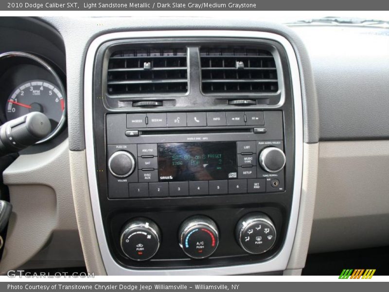 Light Sandstone Metallic / Dark Slate Gray/Medium Graystone 2010 Dodge Caliber SXT