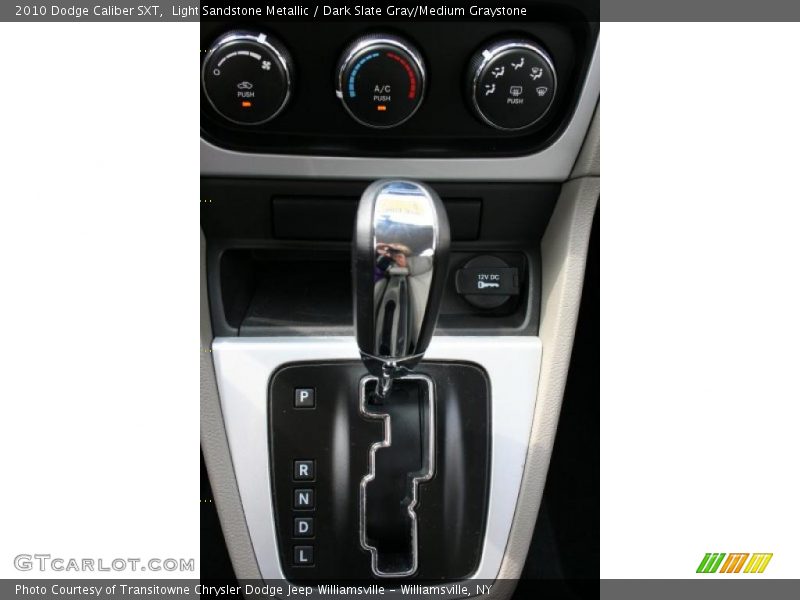 Light Sandstone Metallic / Dark Slate Gray/Medium Graystone 2010 Dodge Caliber SXT