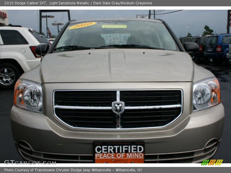 Light Sandstone Metallic / Dark Slate Gray/Medium Graystone 2010 Dodge Caliber SXT