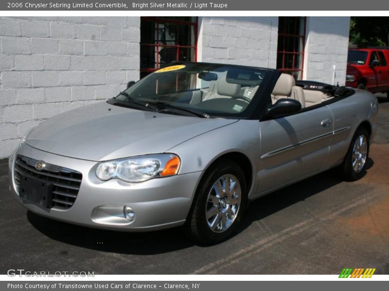Bright Silver Metallic / Light Taupe 2006 Chrysler Sebring Limited Convertible