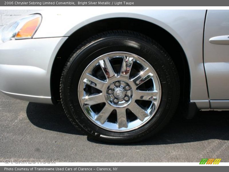 Bright Silver Metallic / Light Taupe 2006 Chrysler Sebring Limited Convertible