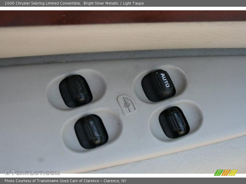 Bright Silver Metallic / Light Taupe 2006 Chrysler Sebring Limited Convertible