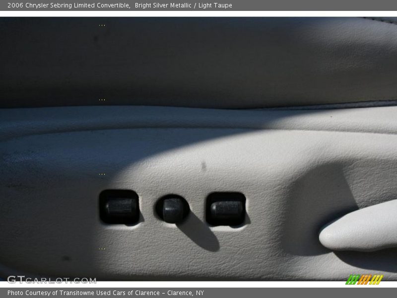 Bright Silver Metallic / Light Taupe 2006 Chrysler Sebring Limited Convertible