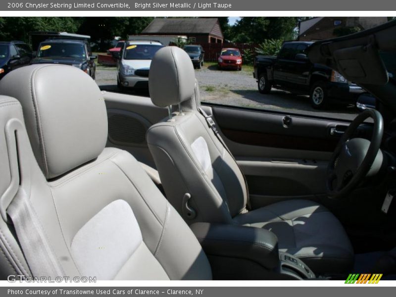Bright Silver Metallic / Light Taupe 2006 Chrysler Sebring Limited Convertible