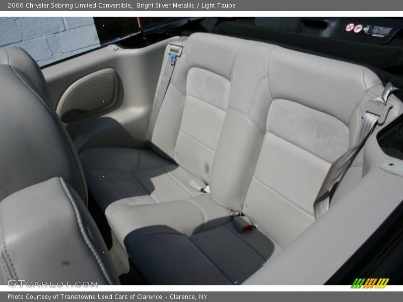 Bright Silver Metallic / Light Taupe 2006 Chrysler Sebring Limited Convertible
