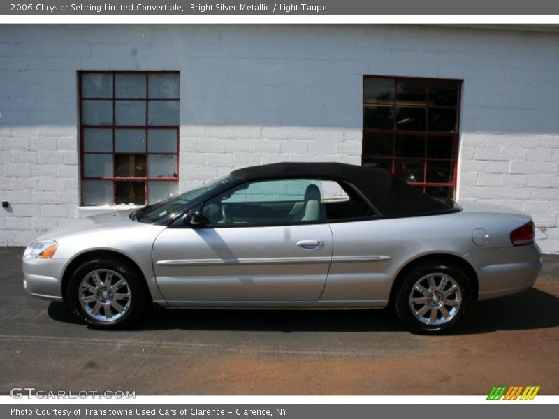 Bright Silver Metallic / Light Taupe 2006 Chrysler Sebring Limited Convertible