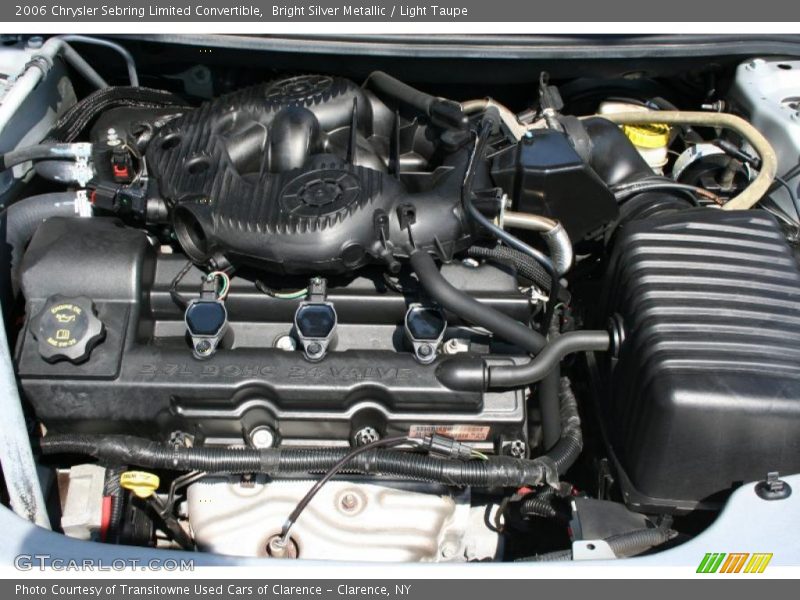 Bright Silver Metallic / Light Taupe 2006 Chrysler Sebring Limited Convertible
