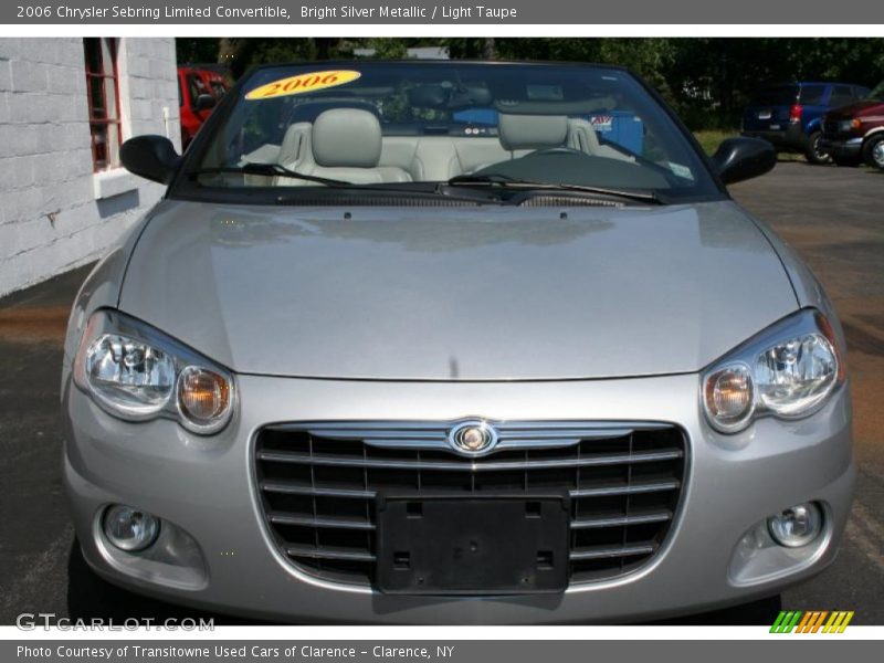 Bright Silver Metallic / Light Taupe 2006 Chrysler Sebring Limited Convertible