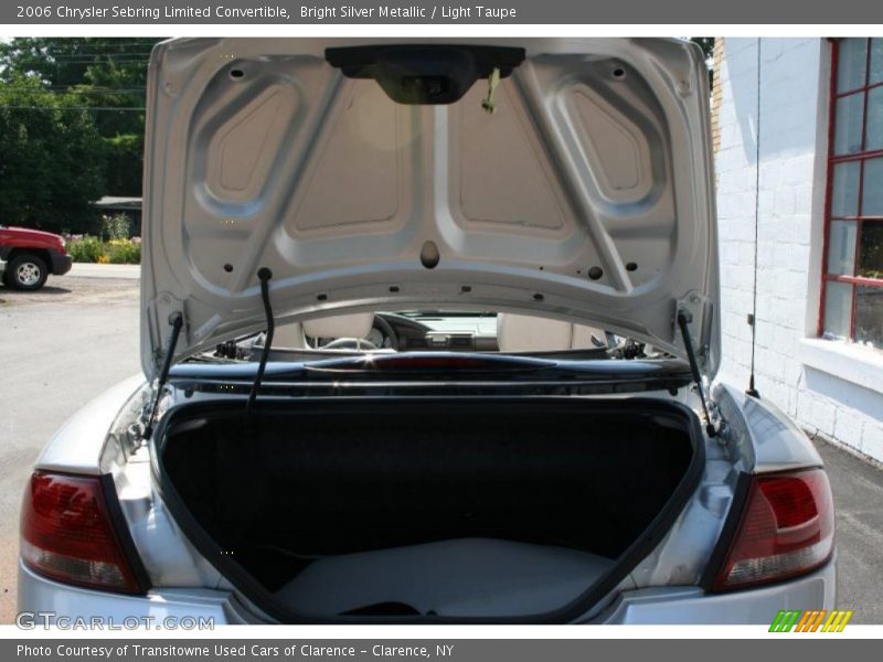 Bright Silver Metallic / Light Taupe 2006 Chrysler Sebring Limited Convertible