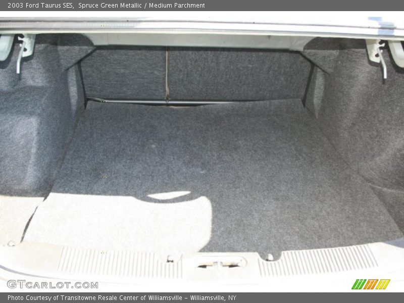 Spruce Green Metallic / Medium Parchment 2003 Ford Taurus SES