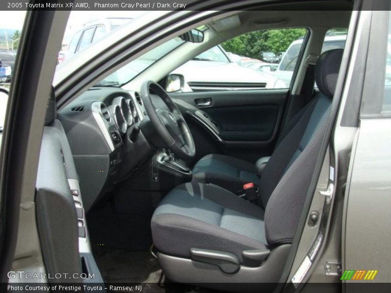 Phantom Gray Pearl / Dark Gray 2005 Toyota Matrix XR AWD