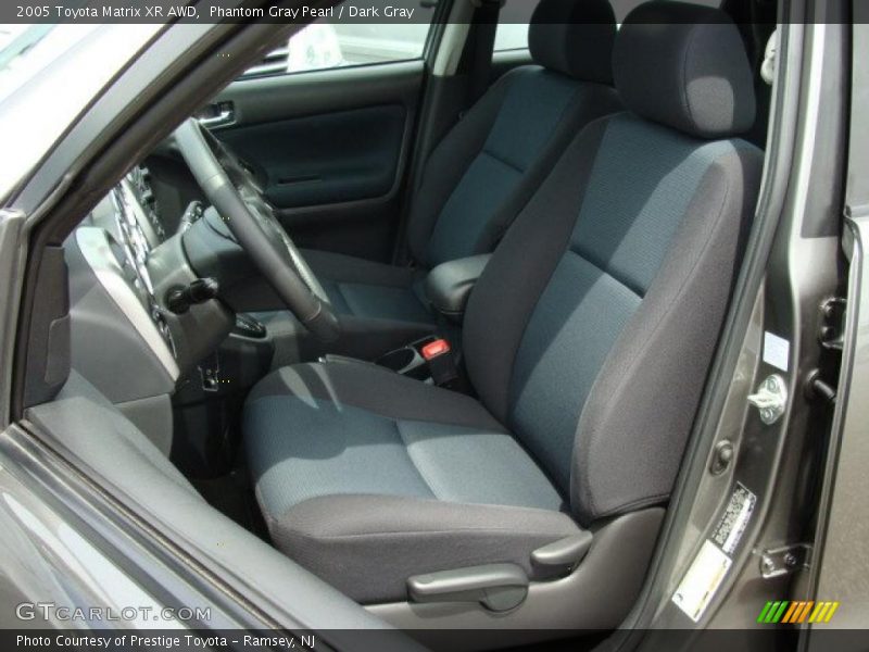 Phantom Gray Pearl / Dark Gray 2005 Toyota Matrix XR AWD