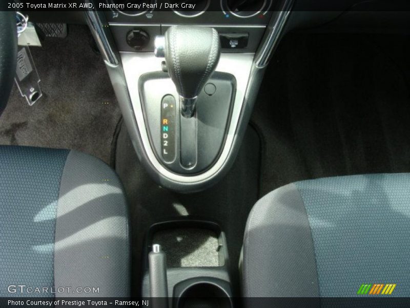 Phantom Gray Pearl / Dark Gray 2005 Toyota Matrix XR AWD