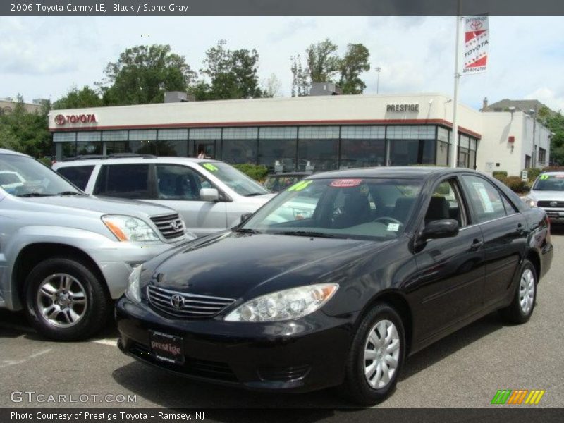 Black / Stone Gray 2006 Toyota Camry LE