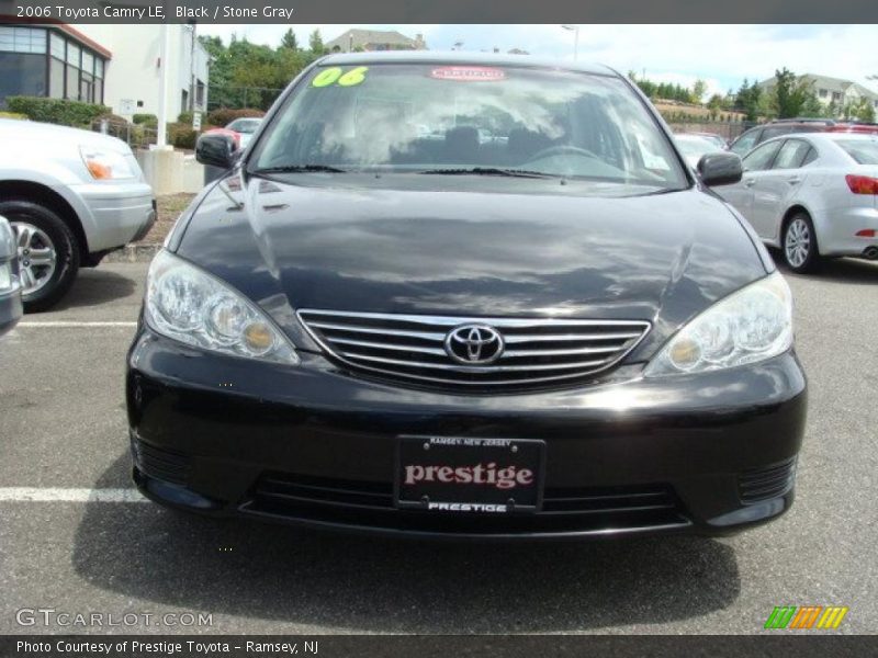 Black / Stone Gray 2006 Toyota Camry LE