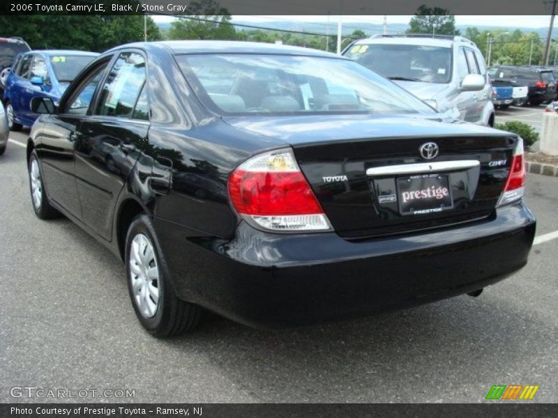 Black / Stone Gray 2006 Toyota Camry LE