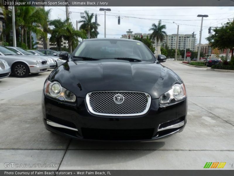 Ultimate Black / Ivory 2010 Jaguar XF Premium Sport Sedan