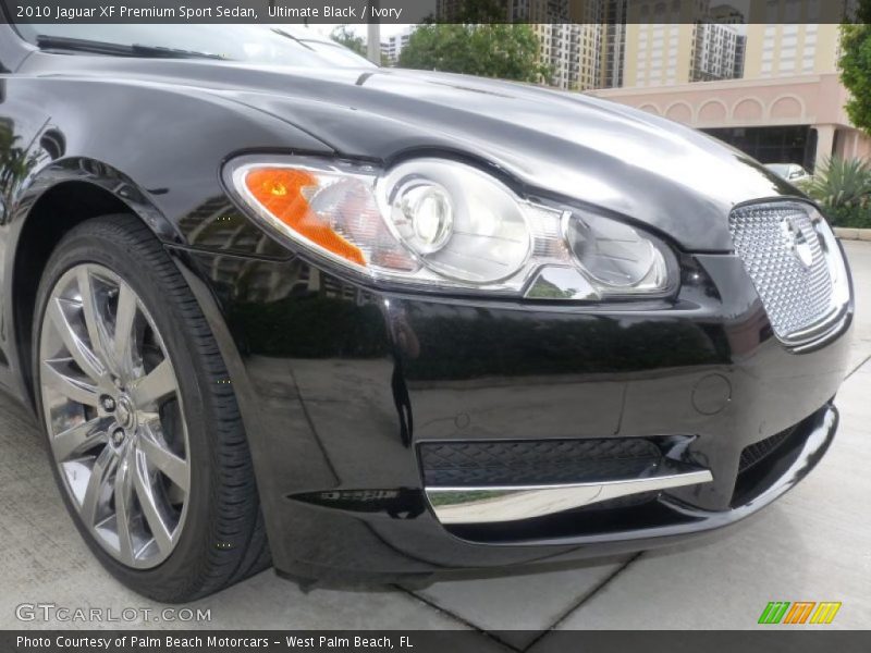 Ultimate Black / Ivory 2010 Jaguar XF Premium Sport Sedan