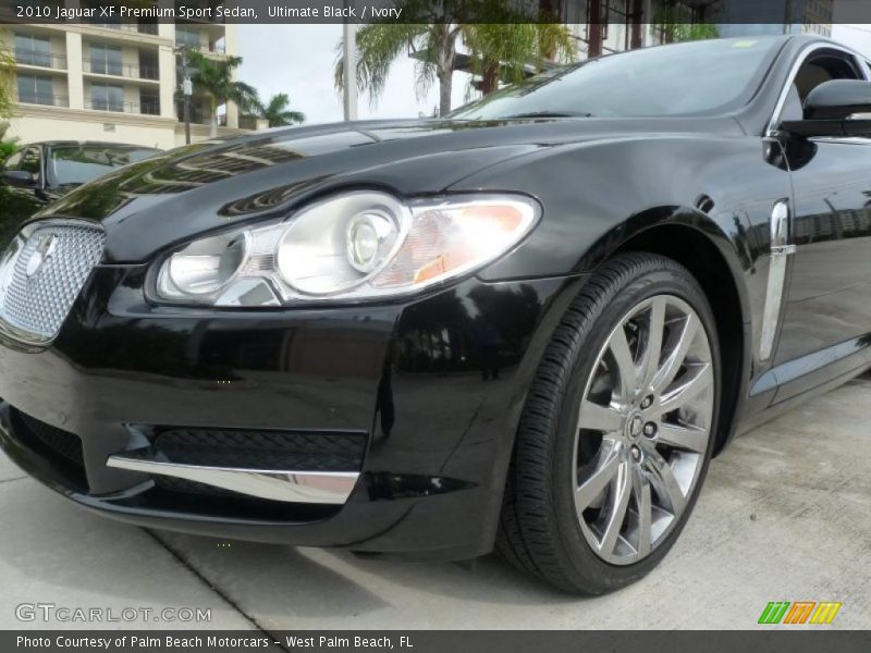 Ultimate Black / Ivory 2010 Jaguar XF Premium Sport Sedan