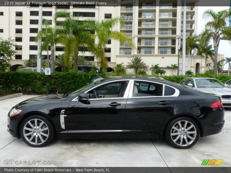 Ultimate Black / Ivory 2010 Jaguar XF Premium Sport Sedan