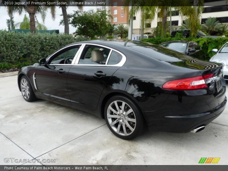 Ultimate Black / Ivory 2010 Jaguar XF Premium Sport Sedan