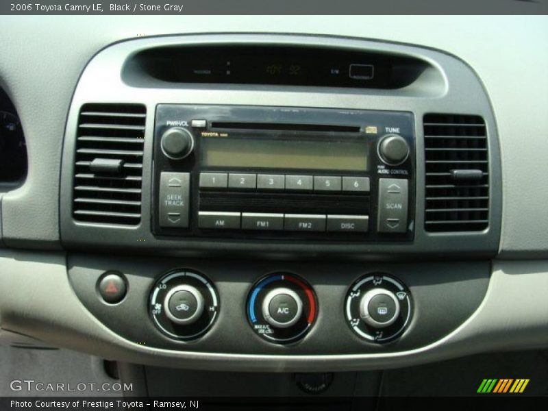 Black / Stone Gray 2006 Toyota Camry LE