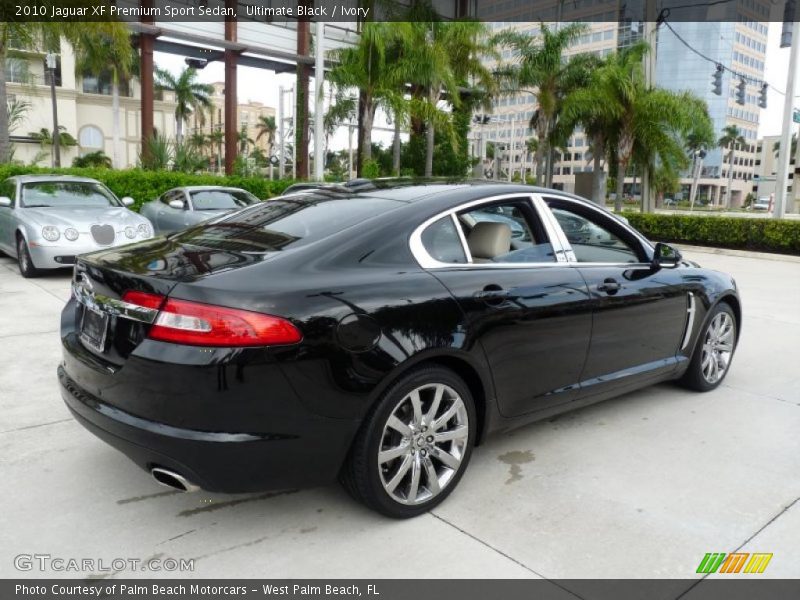Ultimate Black / Ivory 2010 Jaguar XF Premium Sport Sedan