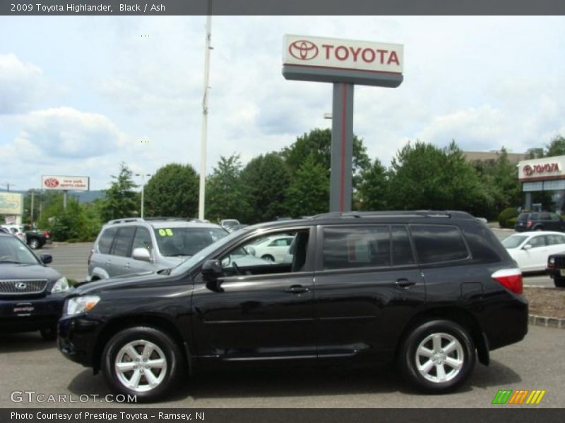 Black / Ash 2009 Toyota Highlander