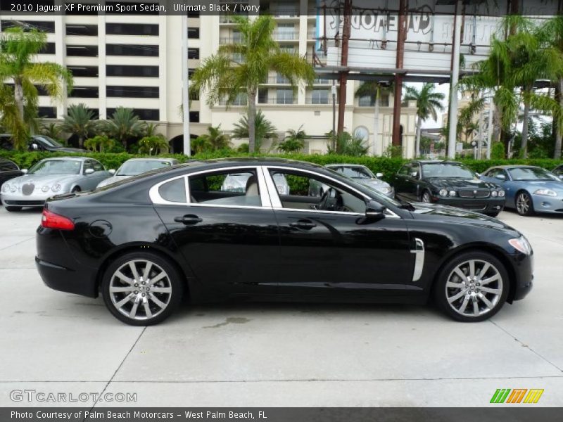 Ultimate Black / Ivory 2010 Jaguar XF Premium Sport Sedan
