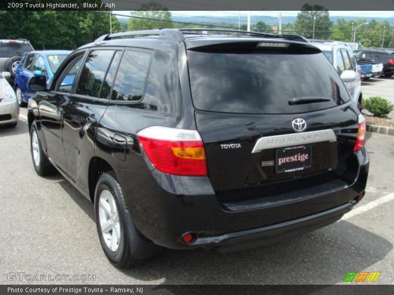 Black / Ash 2009 Toyota Highlander