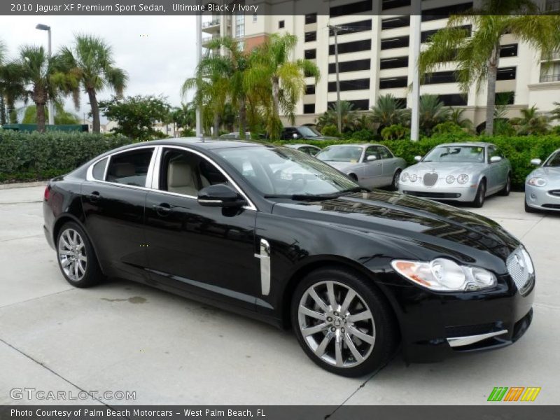 Ultimate Black / Ivory 2010 Jaguar XF Premium Sport Sedan