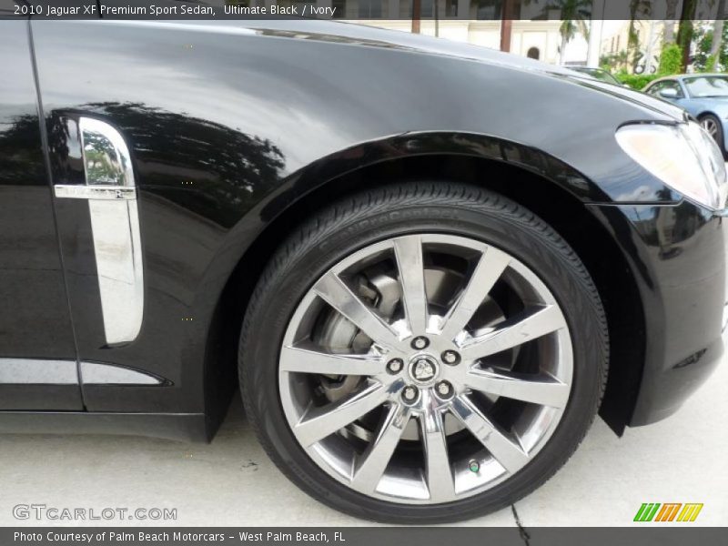 Ultimate Black / Ivory 2010 Jaguar XF Premium Sport Sedan