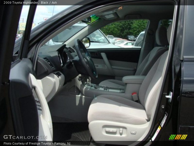 Black / Ash 2009 Toyota Highlander
