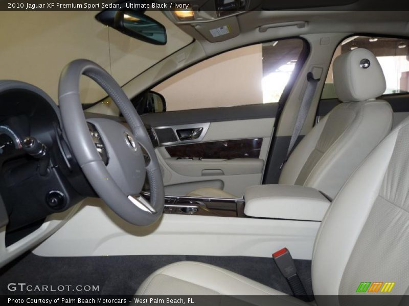 Ultimate Black / Ivory 2010 Jaguar XF Premium Sport Sedan