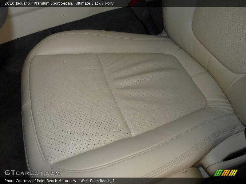 Ultimate Black / Ivory 2010 Jaguar XF Premium Sport Sedan
