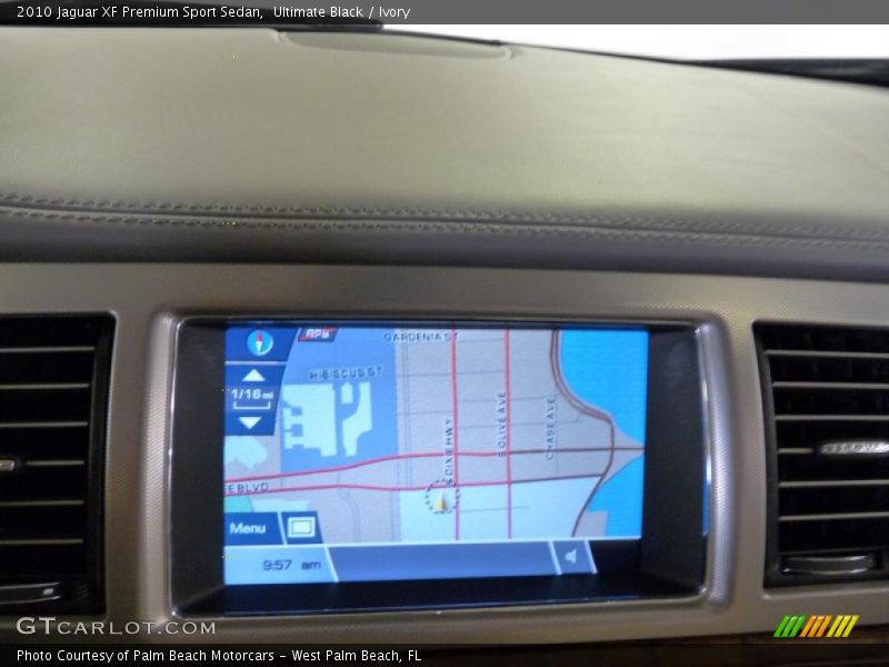 Ultimate Black / Ivory 2010 Jaguar XF Premium Sport Sedan