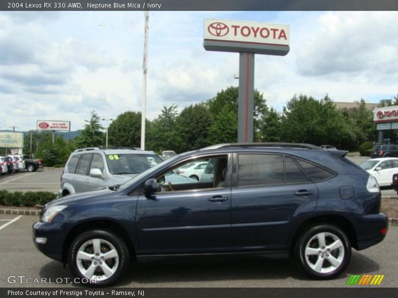 Neptune Blue Mica / Ivory 2004 Lexus RX 330 AWD