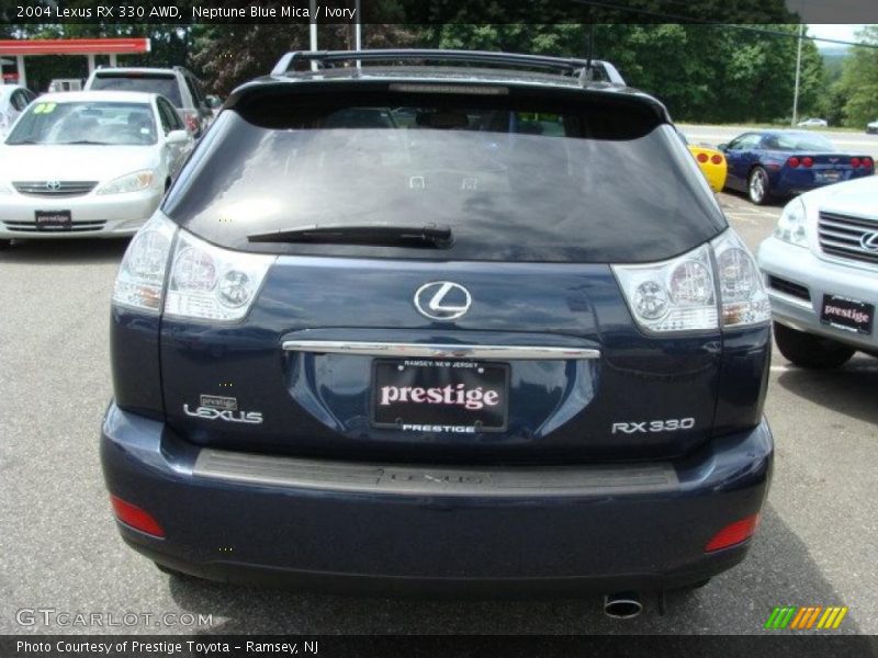 Neptune Blue Mica / Ivory 2004 Lexus RX 330 AWD
