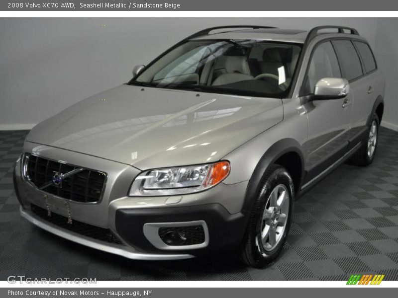Seashell Metallic / Sandstone Beige 2008 Volvo XC70 AWD