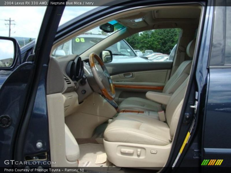Neptune Blue Mica / Ivory 2004 Lexus RX 330 AWD