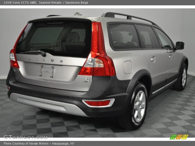 Seashell Metallic / Sandstone Beige 2008 Volvo XC70 AWD
