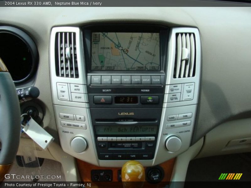 Neptune Blue Mica / Ivory 2004 Lexus RX 330 AWD