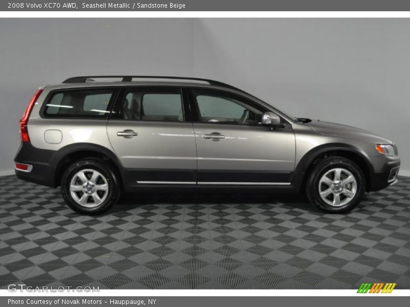 Seashell Metallic / Sandstone Beige 2008 Volvo XC70 AWD