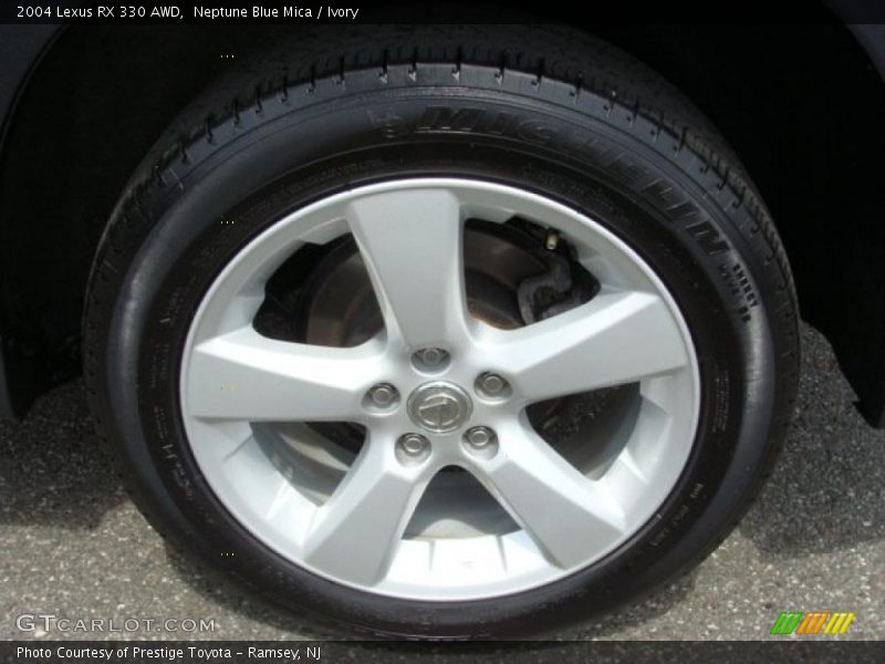 Neptune Blue Mica / Ivory 2004 Lexus RX 330 AWD