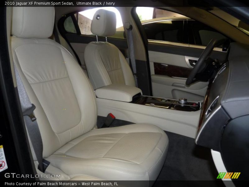 Ultimate Black / Ivory 2010 Jaguar XF Premium Sport Sedan