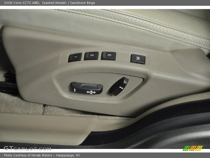 Seashell Metallic / Sandstone Beige 2008 Volvo XC70 AWD