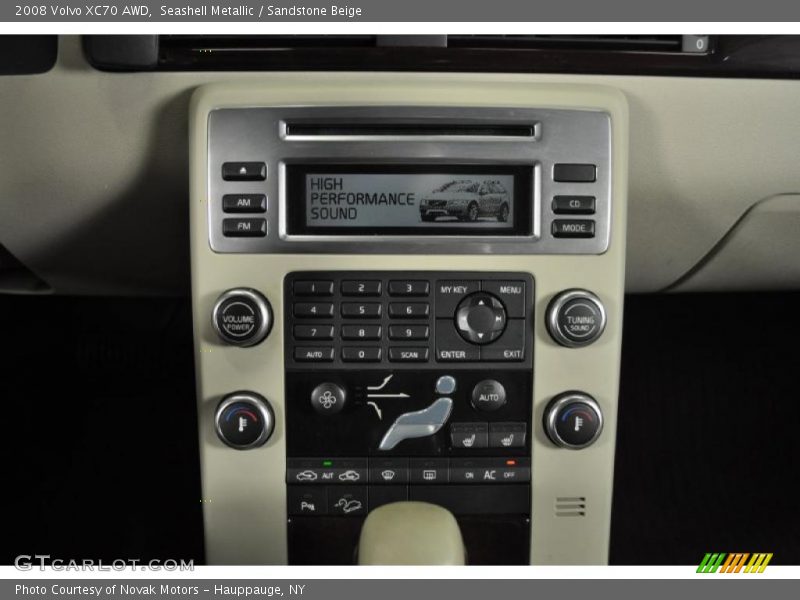 Seashell Metallic / Sandstone Beige 2008 Volvo XC70 AWD