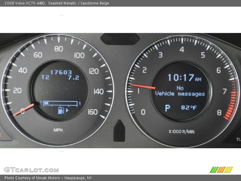 Seashell Metallic / Sandstone Beige 2008 Volvo XC70 AWD
