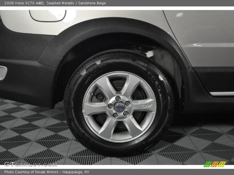 Seashell Metallic / Sandstone Beige 2008 Volvo XC70 AWD