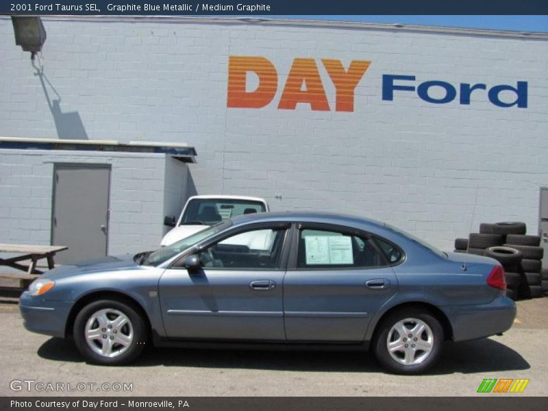 Graphite Blue Metallic / Medium Graphite 2001 Ford Taurus SEL